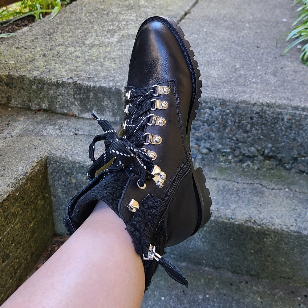 Brand new Rebecca Minkoff hiker style leather boot